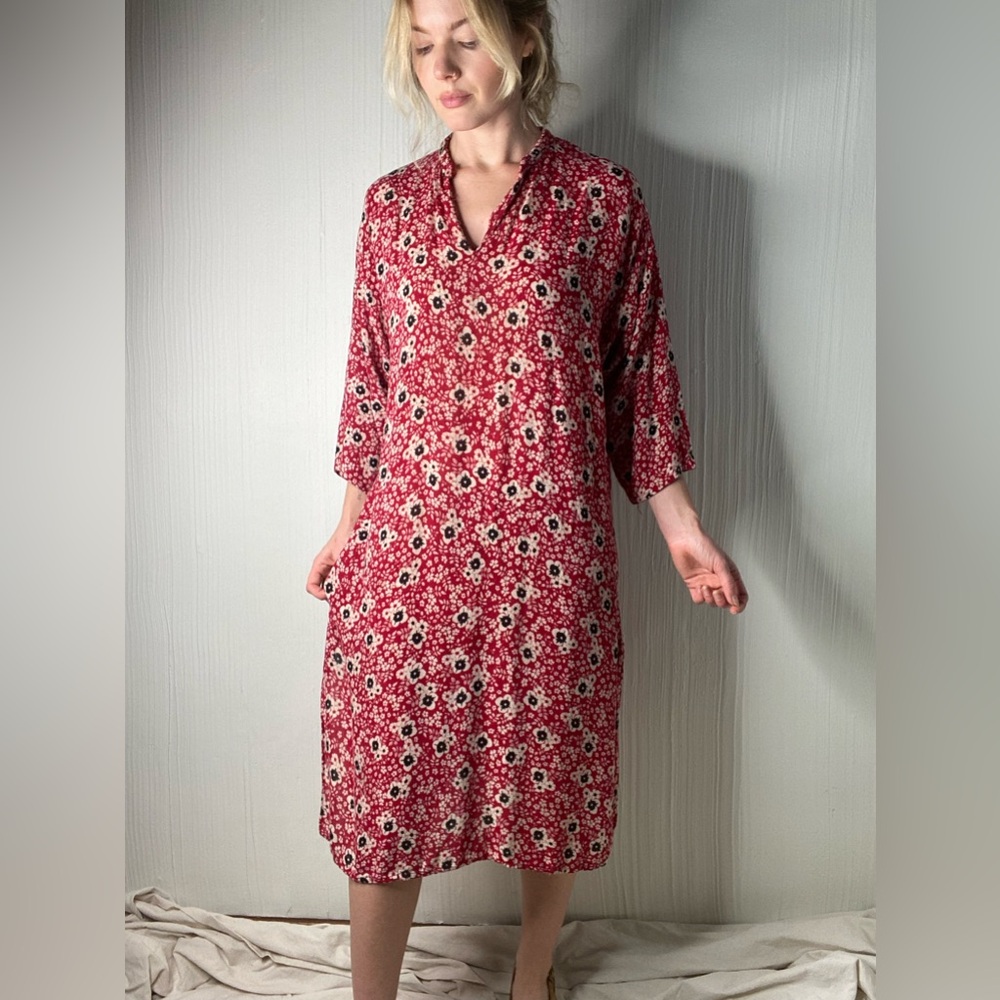 Patterned Tunic Dress